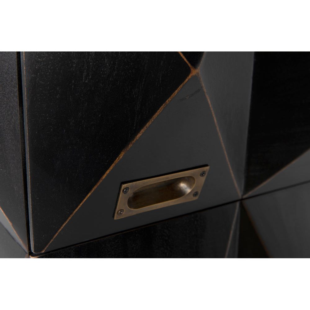 Allegra Dresser, Hand Rubbed Black by NOIR