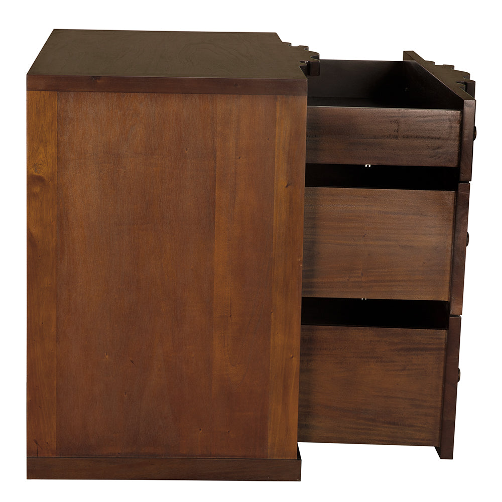 Kiss Dresser, Hand Rubbed Brown by NOIR