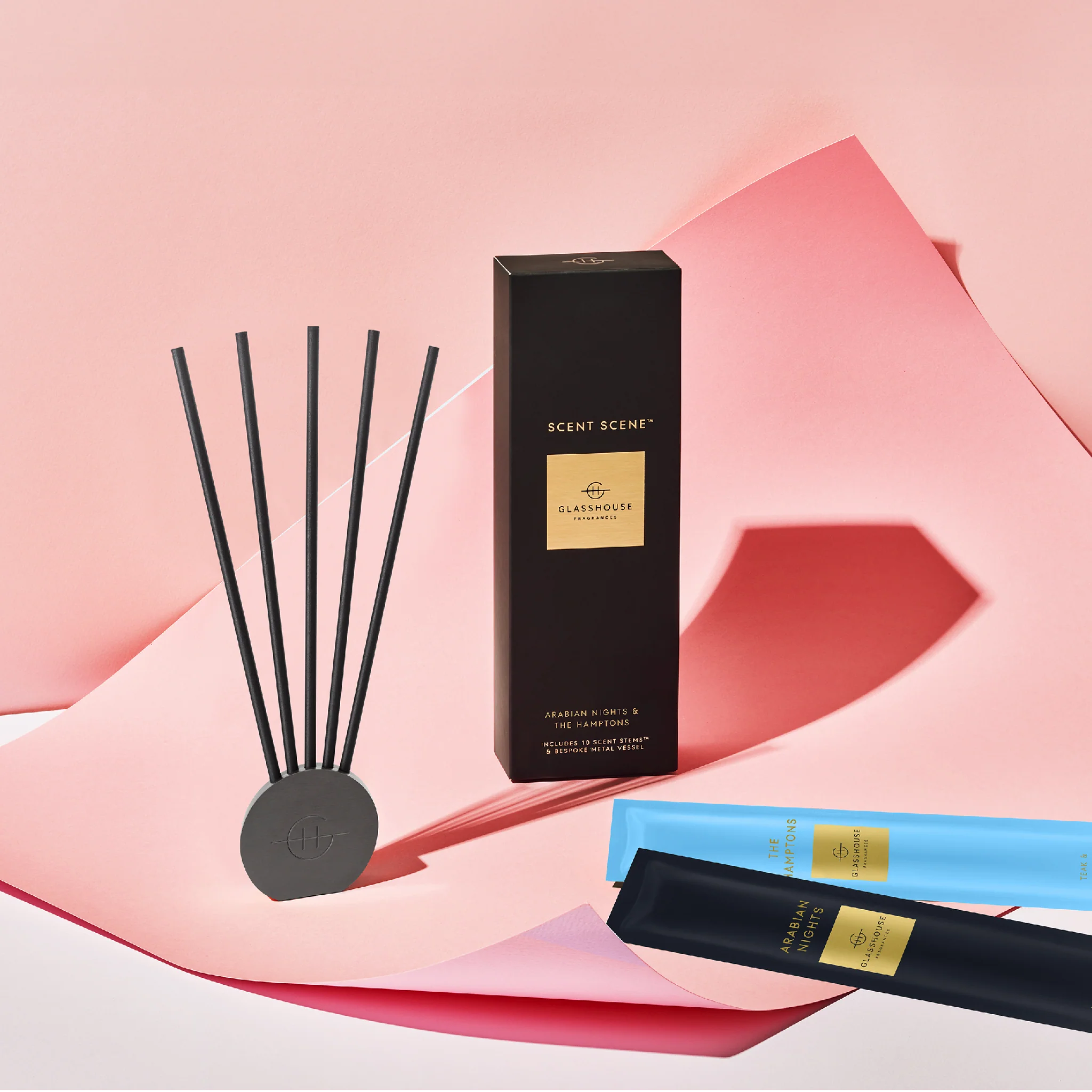 Scent Scene Duo- Hamptons & Arabian Nights by Glasshouse Fragrances