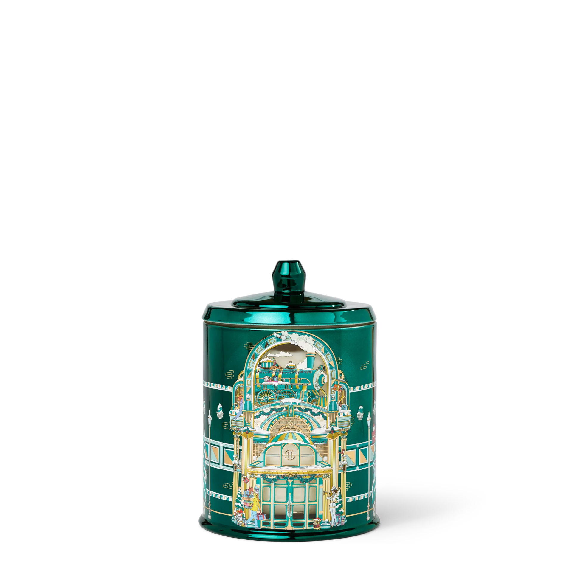 Winter Wonderland – Frosted Fir & Snow Gum 13.4 oz Triple Scented Candle by Glasshouse Fragrances