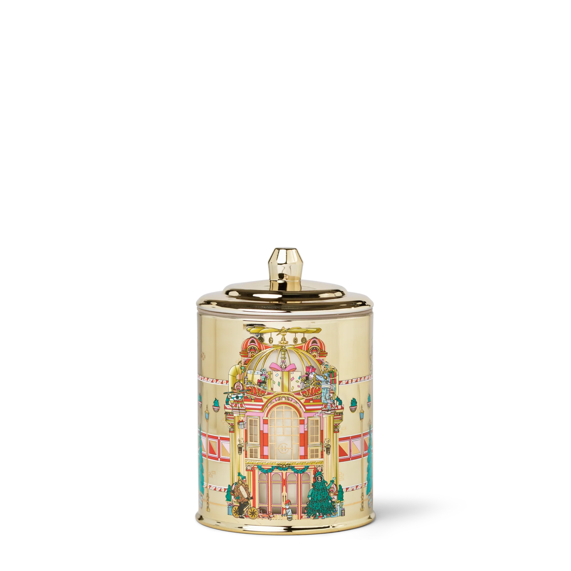 Glasshouse Fragrances Christmas Morning Candle – Spiced Blood Orange & Pine 13.4 oz by Glasshouse Fragrances