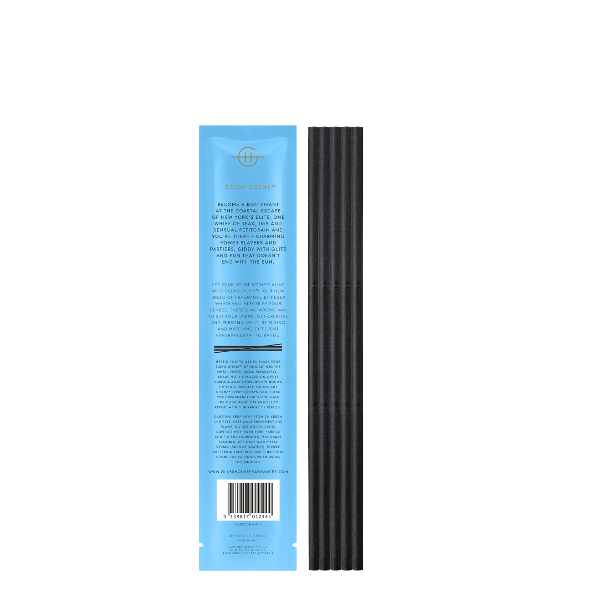 The Hamptons – Replacement Scent Stems™ by Glasshouse Fragrances