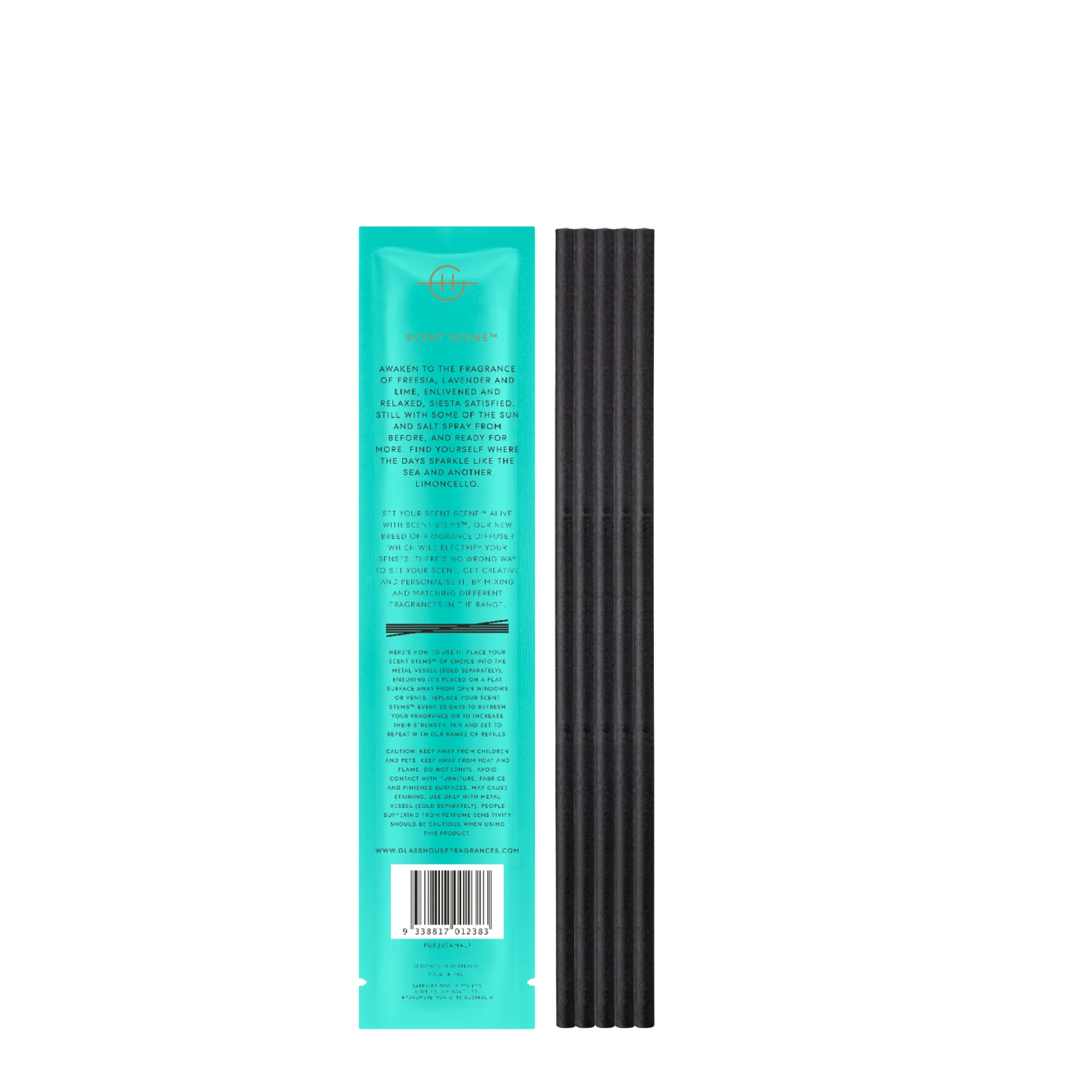 Lost in Amalfi- Replacement Scent Stems by Glasshouse Fragrances