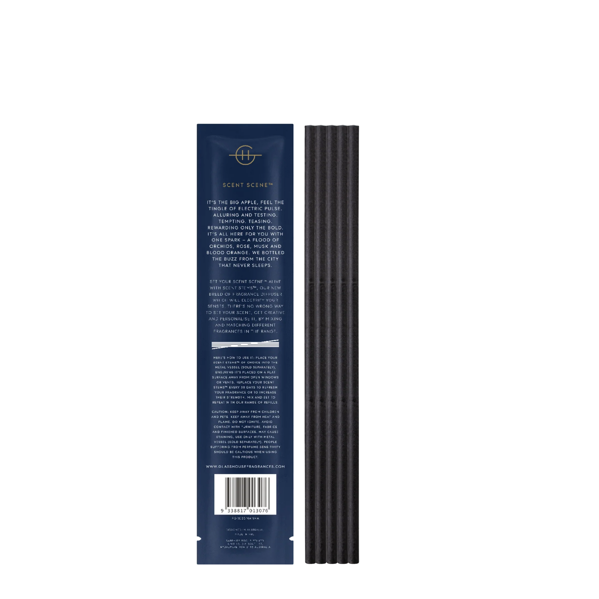 I'll Take Manhattan- Replacement Scent Stems by Glasshouse Fragrances