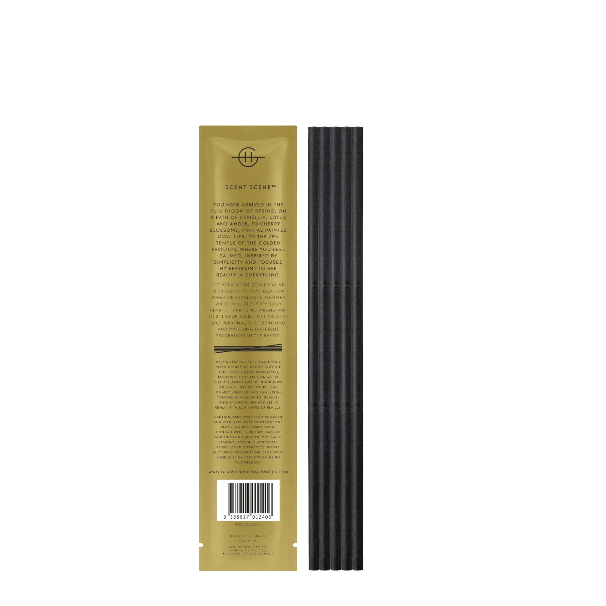 Kyoto in Bloom – Replacement Scent Stems™ by Glasshouse Fragrances