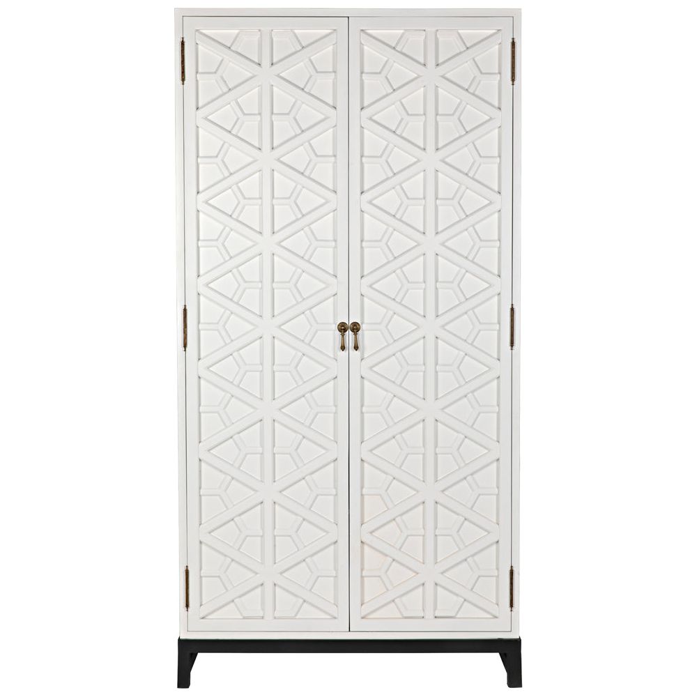 Maharadscha Hutch, Solid White by NOIR