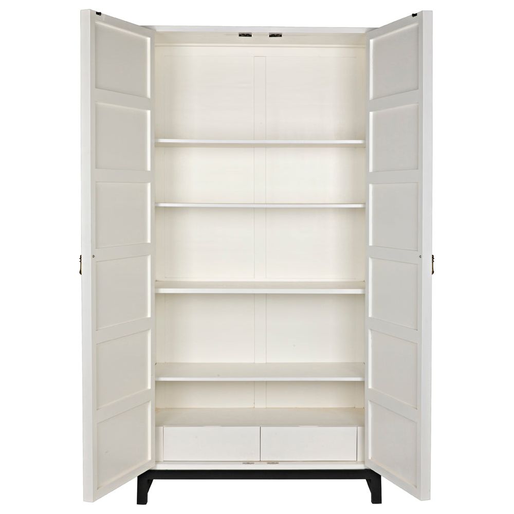 Maharadscha Hutch, Solid White by NOIR
