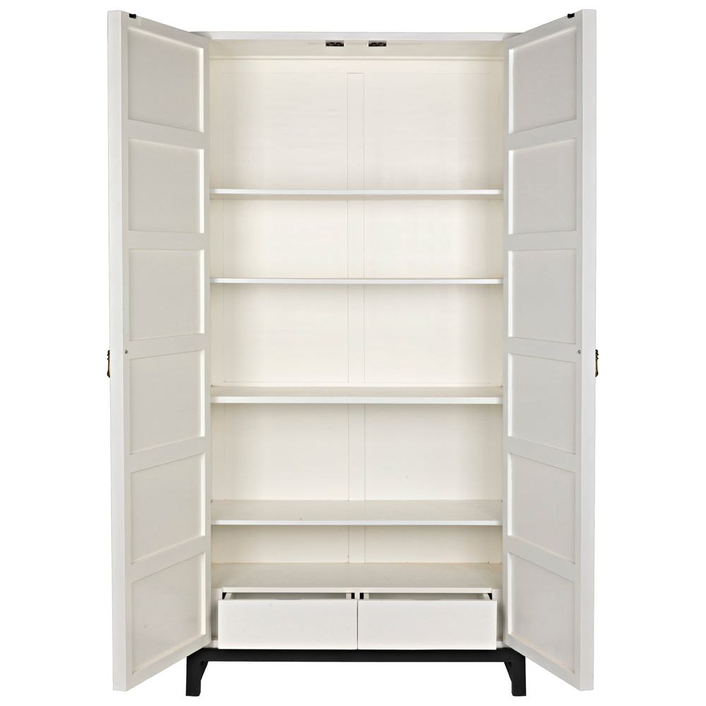Maharadscha Hutch, Solid White by NOIR