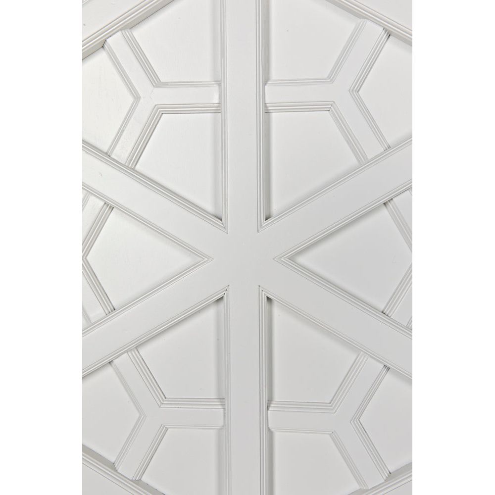 Maharadscha Hutch, Solid White by NOIR