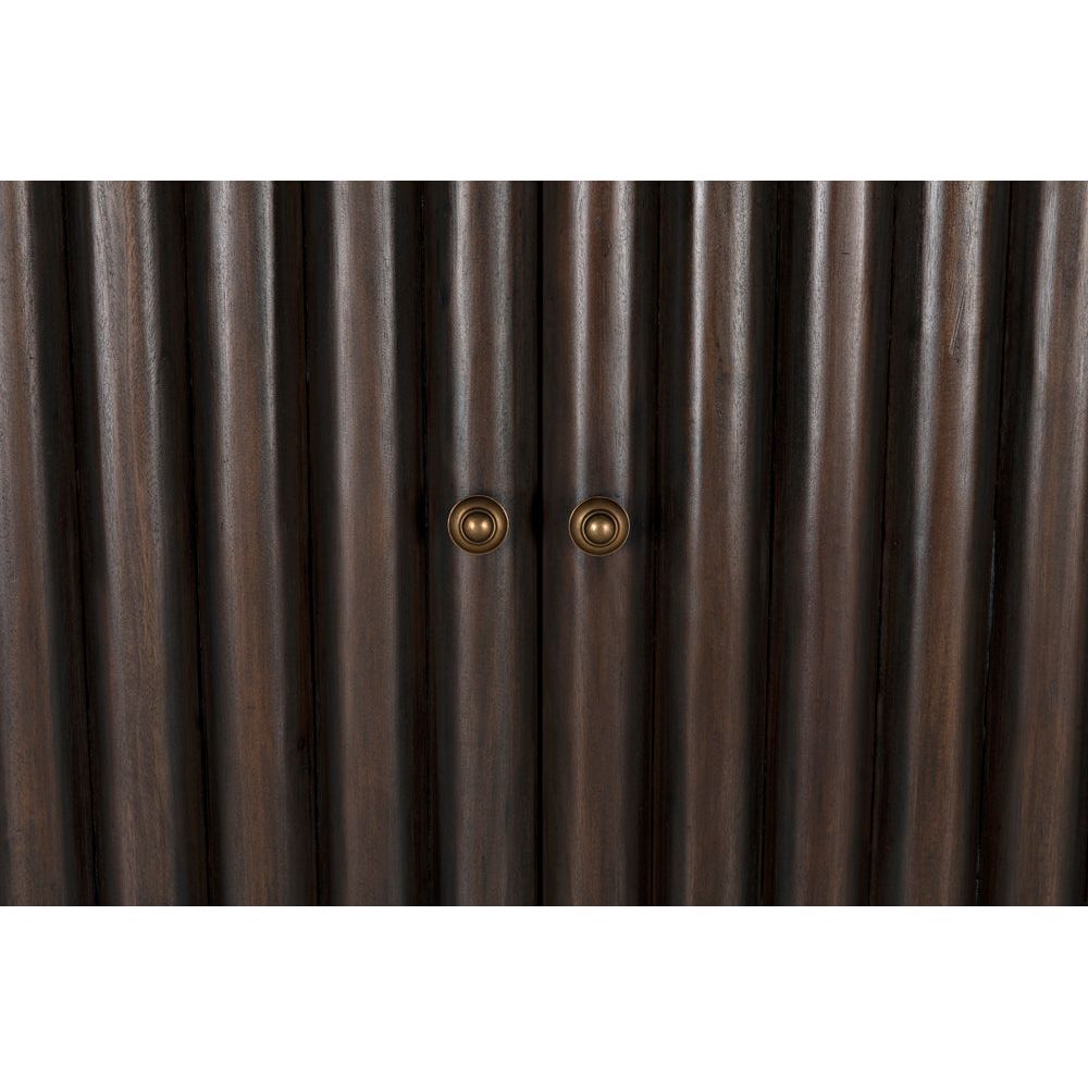 Amunet Hutch, Pale Rubbed with Light Brown Trim by NOIR