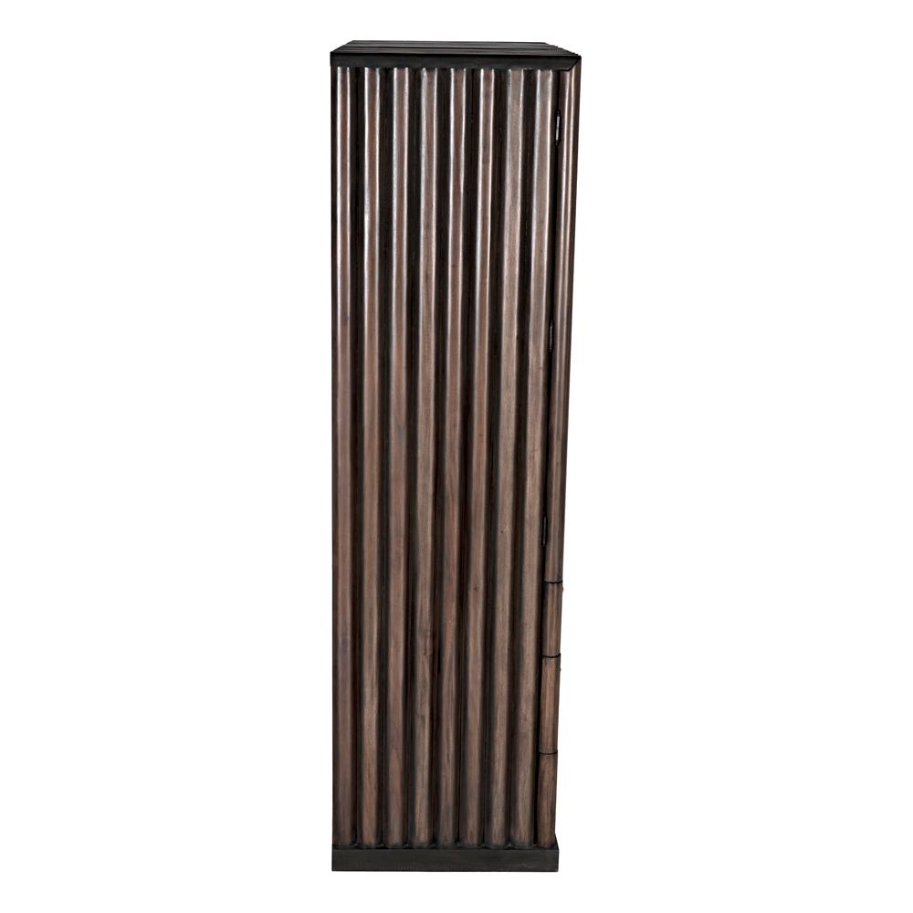Amunet Hutch, Pale Rubbed with Light Brown Trim by NOIR