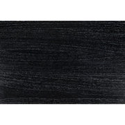 Noho Hutch, Hand Rubbed Black with Light Brown Trim by NOIR