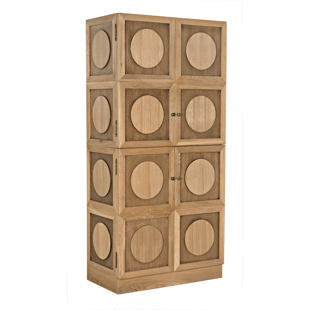 Wellington Hutch, White Oak by NOIR