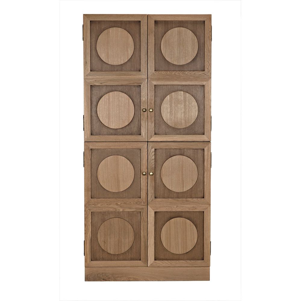 Wellington Hutch, White Oak by NOIR