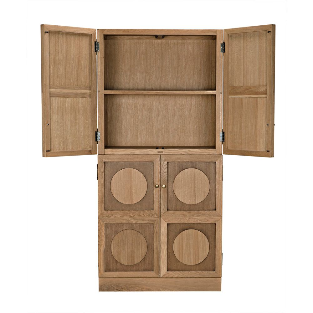 Wellington Hutch, White Oak by NOIR