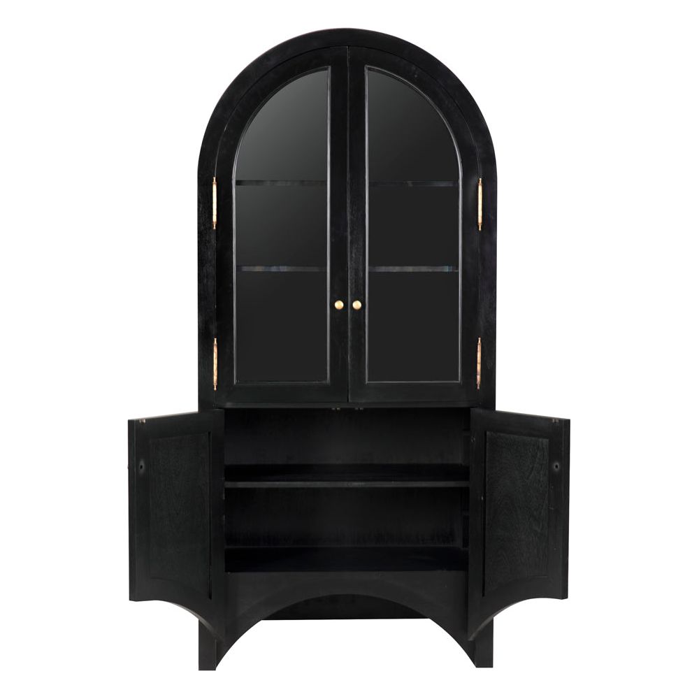 Haring Hutch, Hand Rubbed Black by NOIR