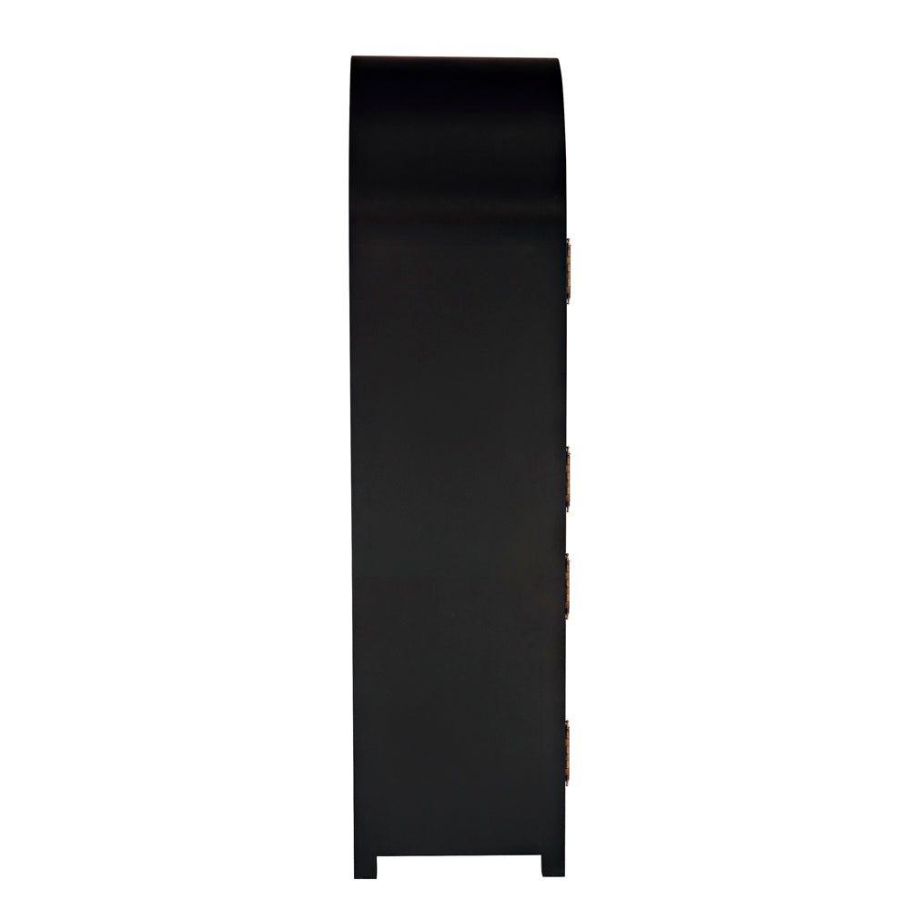 Haring Hutch, Hand Rubbed Black by NOIR