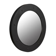Clay Mirror, Large, Black Iron by NOIR