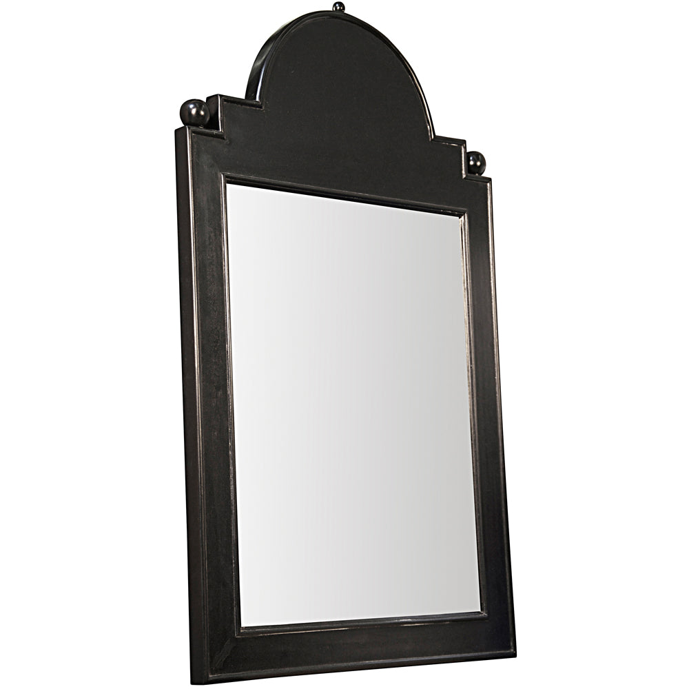 Jess Mirror, Hand Rubbed Black by NOIR