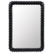 Toshi Mirror, Hand Rubbed Black by NOIR