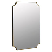 Convexed Mirror, Iron, Antique Brass by NOIR