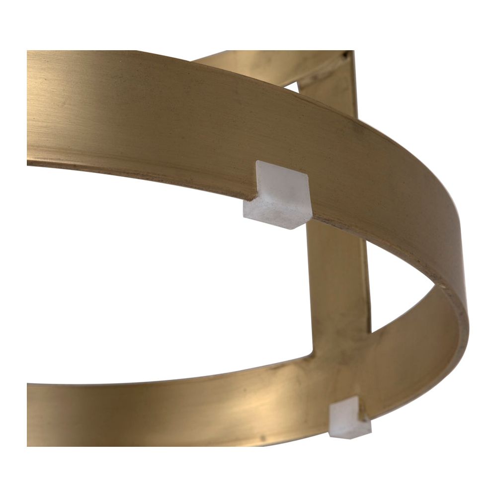 Dior Counter Stool, Metal with Brass Finish by NOIR