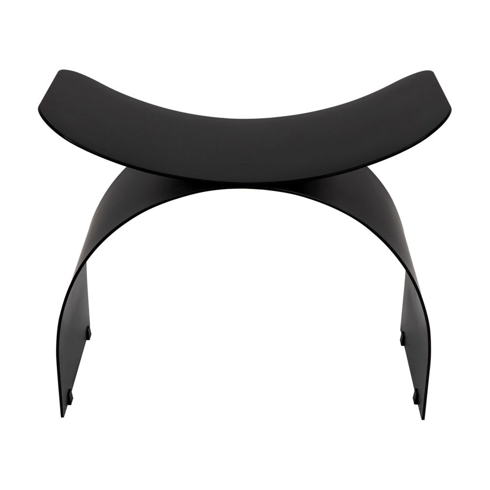 Papillon Stool, Black Iron by NOIR
