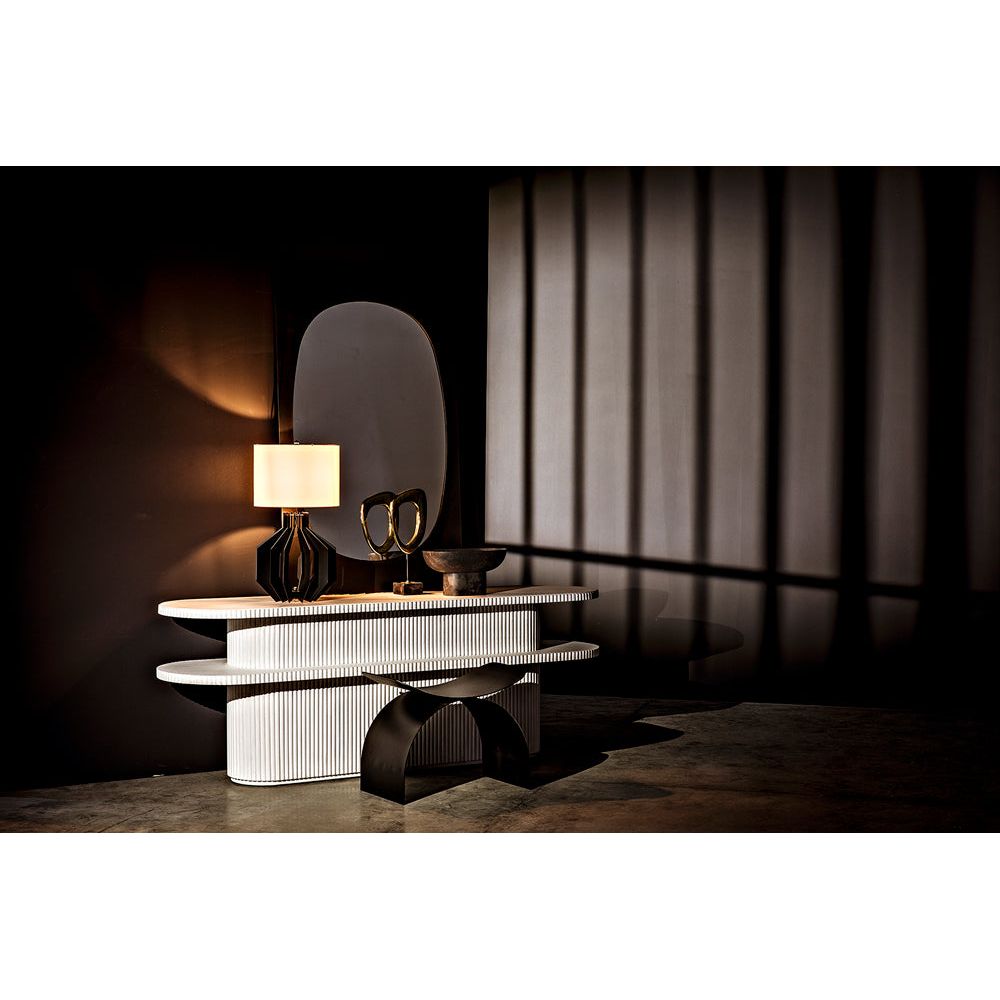Papillon Stool, Black Iron by NOIR