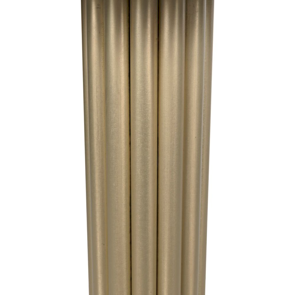 Sedes Bar Stool, Iron with Brass Finish by NOIR