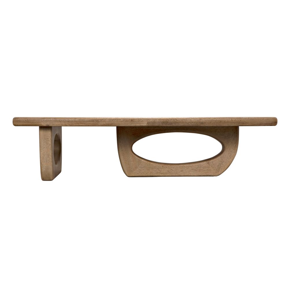 Douglas Coffee Table, Bleached Walnut by NOIR