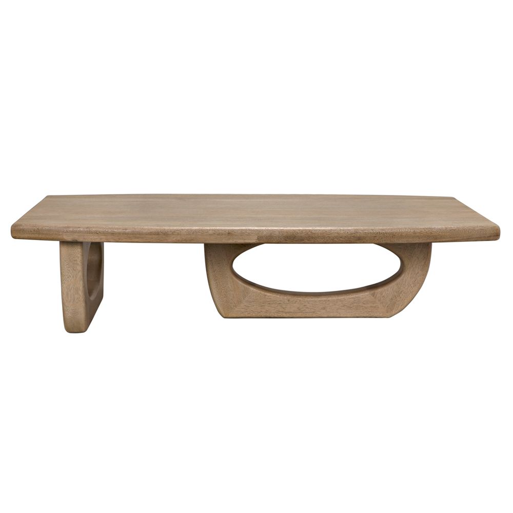 Douglas Coffee Table, Bleached Walnut by NOIR