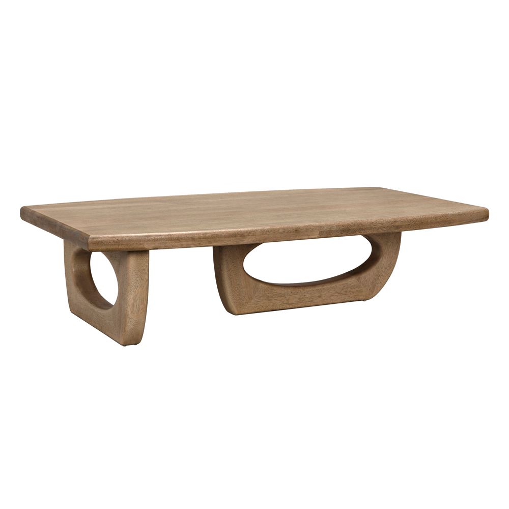 Douglas Coffee Table, Bleached Walnut by NOIR