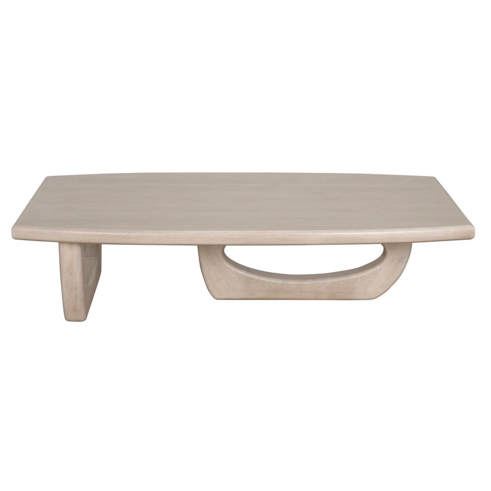 Douglas Coffee Table, Bleached Walnut by NOIR
