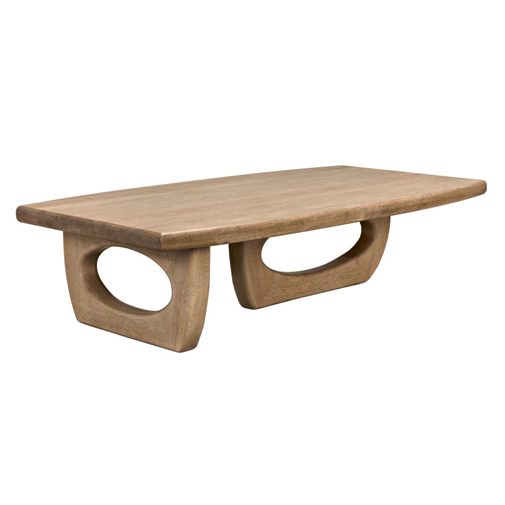 Douglas Coffee Table, Bleached Walnut by NOIR