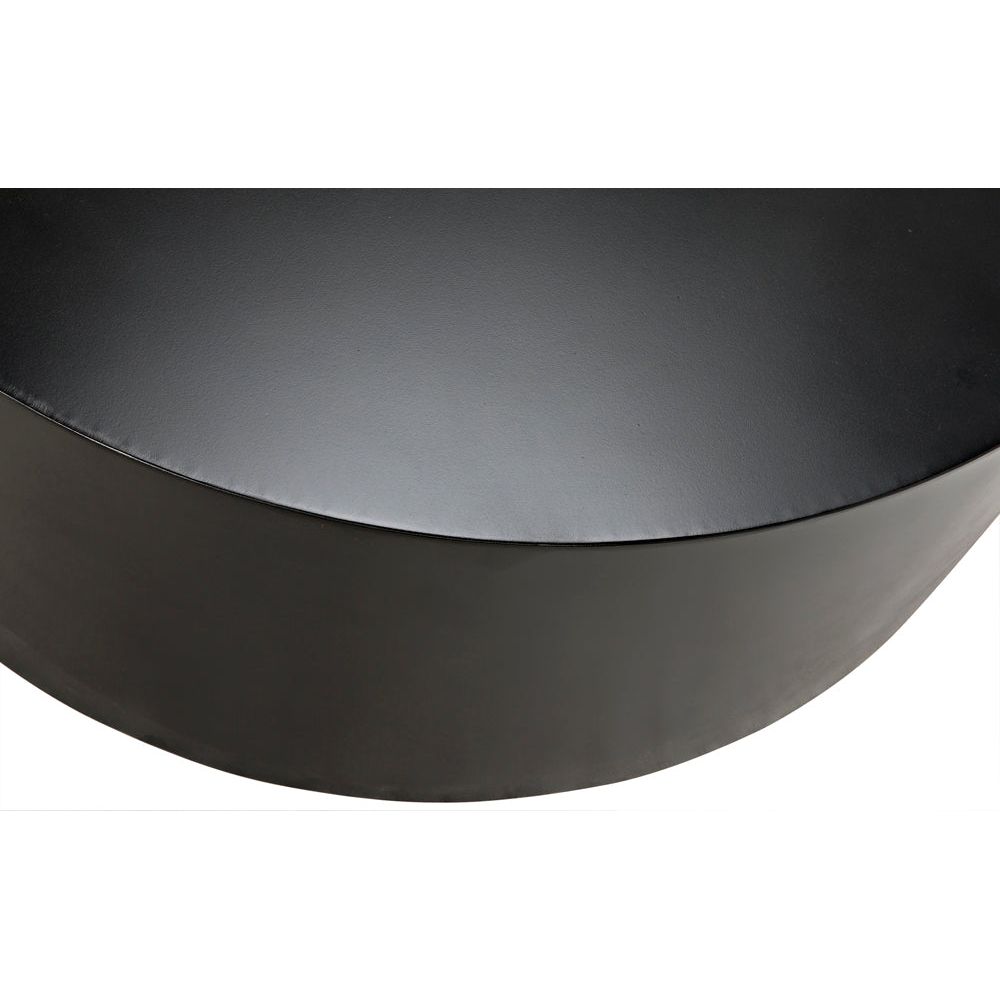 Ella Coffee Table, Black Iron by NOIR