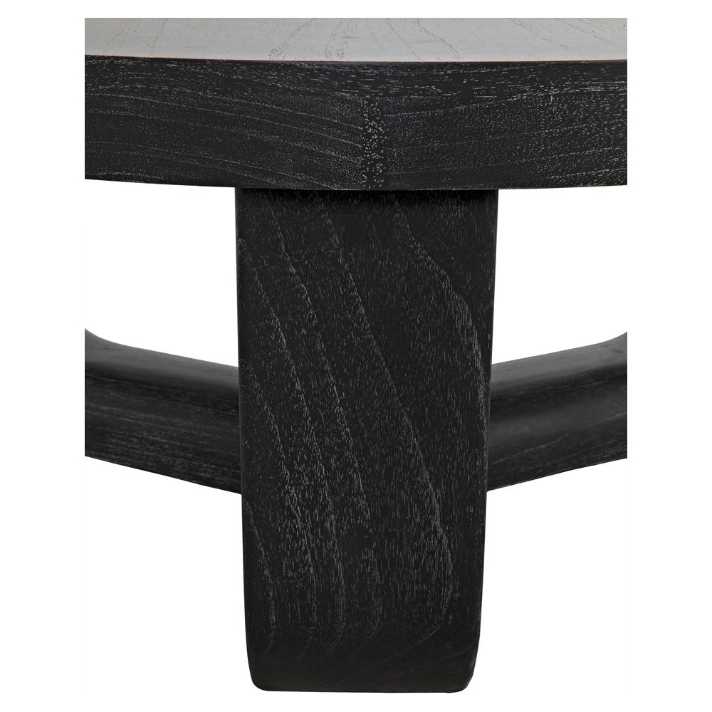 Joel Coffee Table, Cinder Black by NOIR