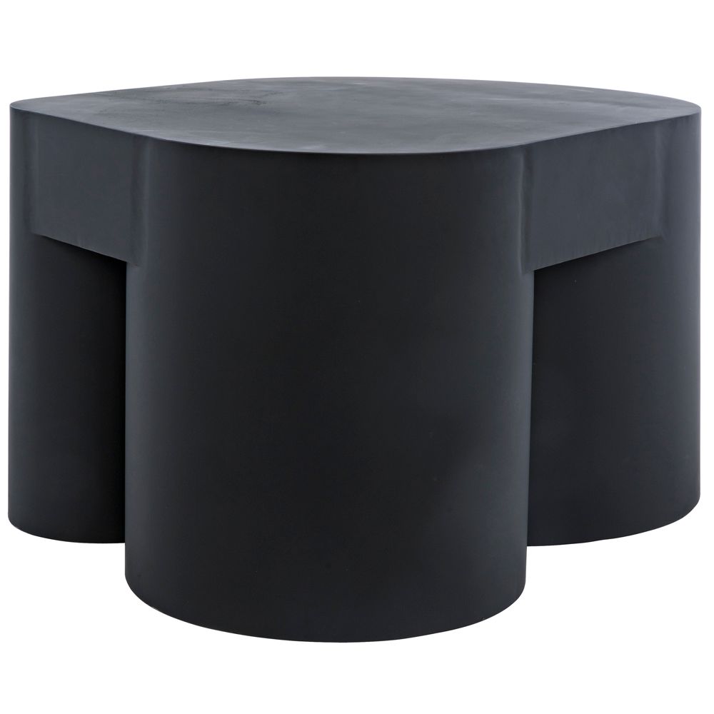 Bain Coffee Table, Black Iron by NOIR