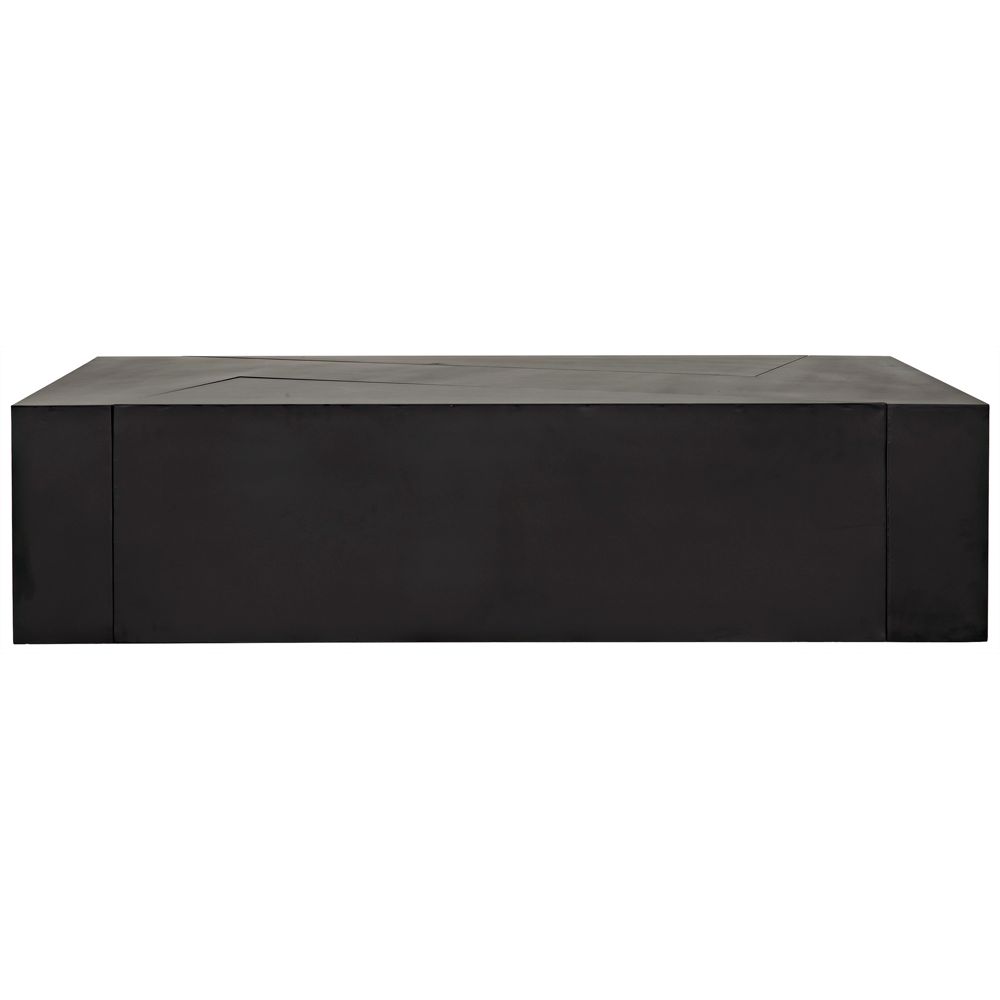 Element Coffee Table, Black Iron by NOIR