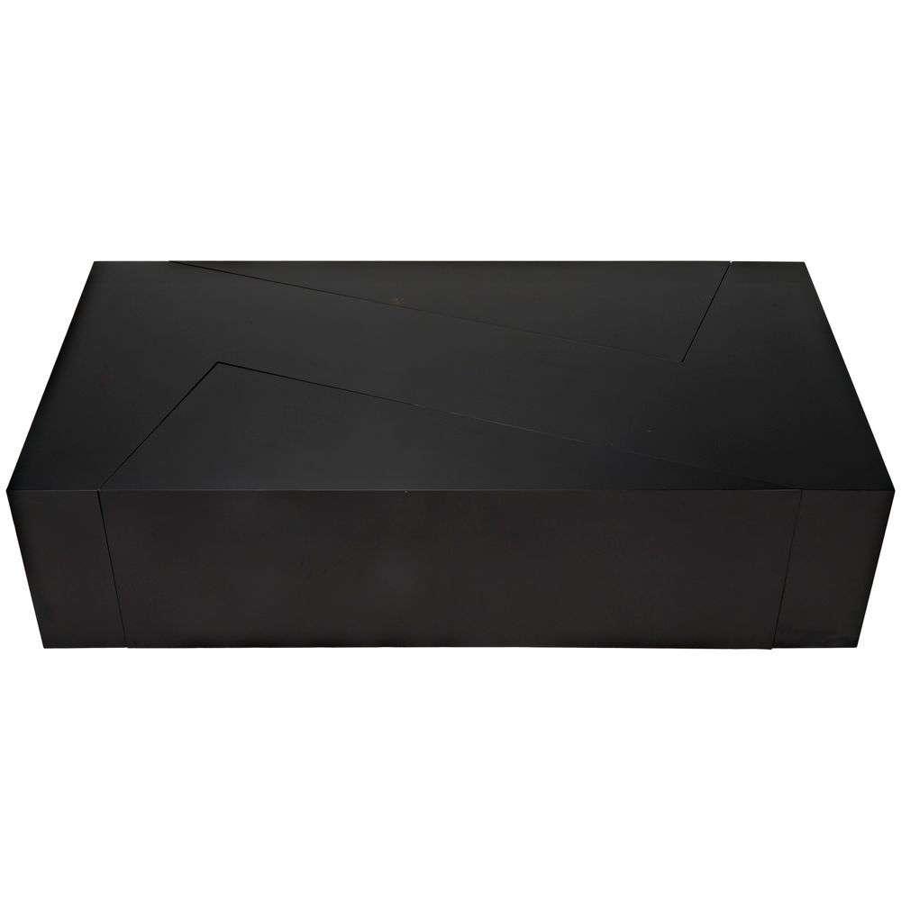 Element Coffee Table, Black Iron by NOIR