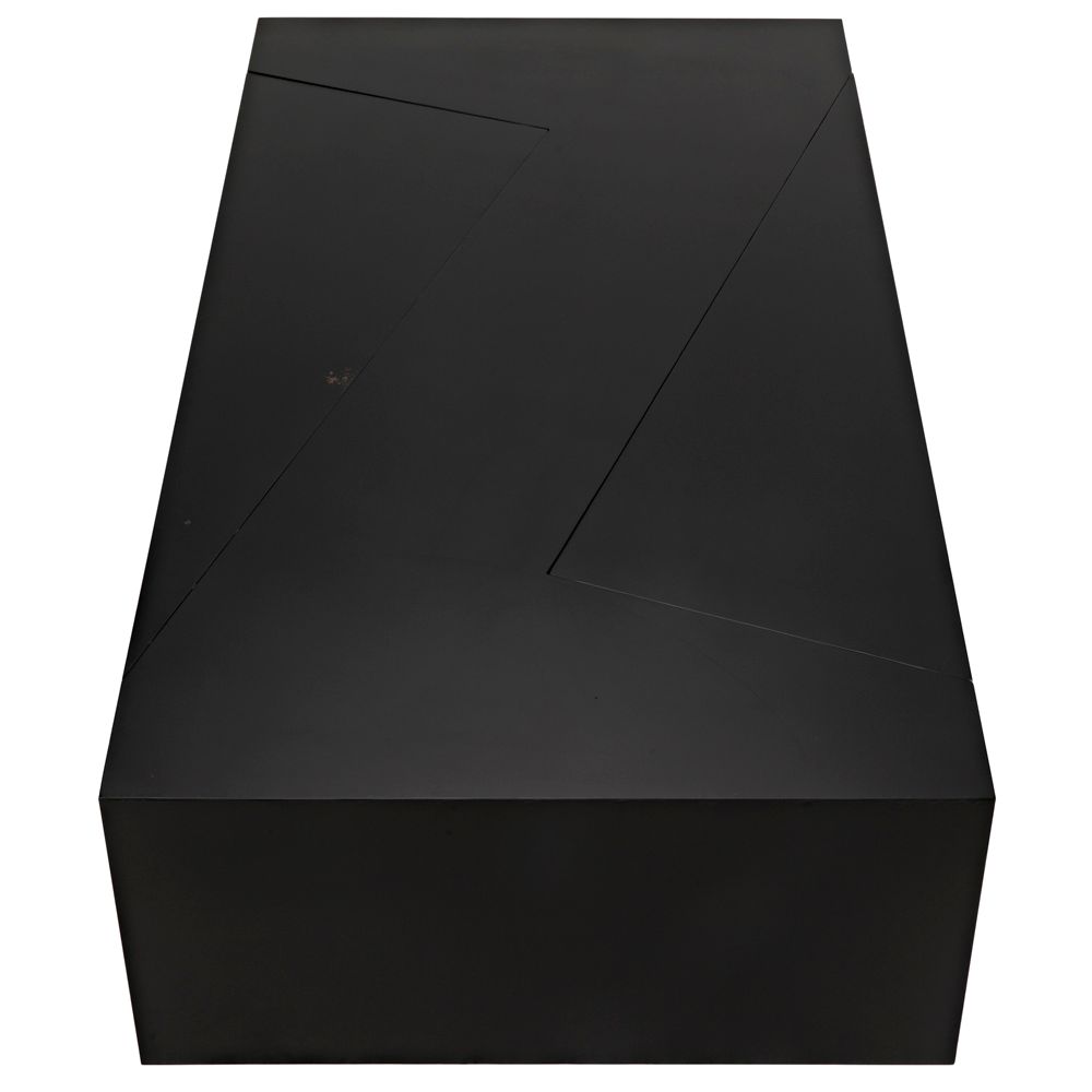 Element Coffee Table, Black Iron by NOIR