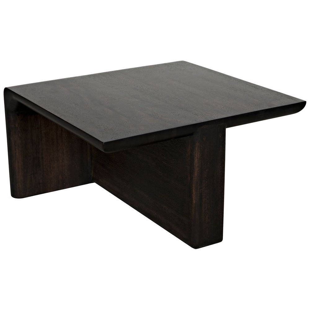 Hagen Coffee Table, Ebony Walnut by NOIR