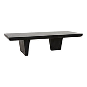 Ward Coffee Table, Hand Rubbed Black by NOIR