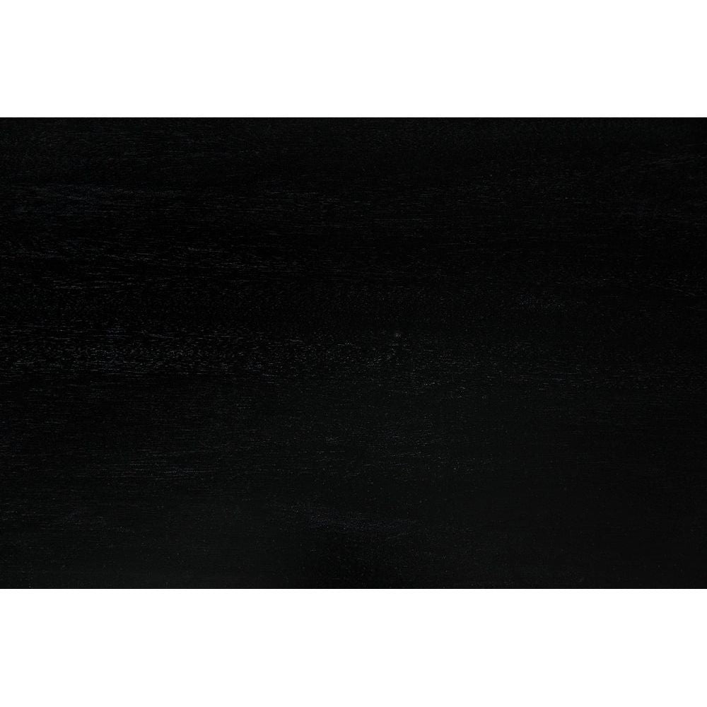Ward Coffee Table, Hand Rubbed Black by NOIR