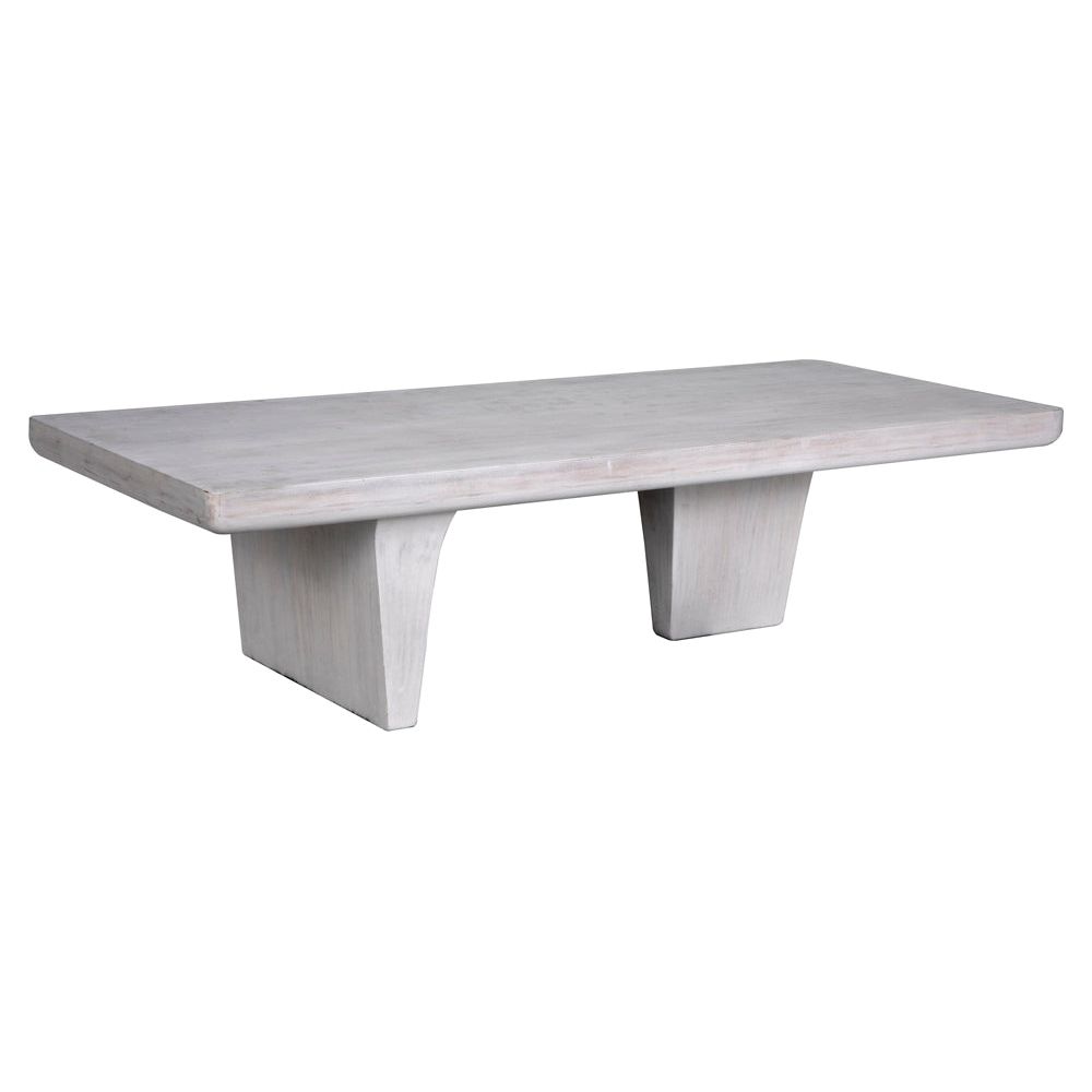 Ward Coffee Table, White Wash by NOIR