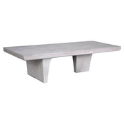 Ward Coffee Table, White Wash by NOIR
