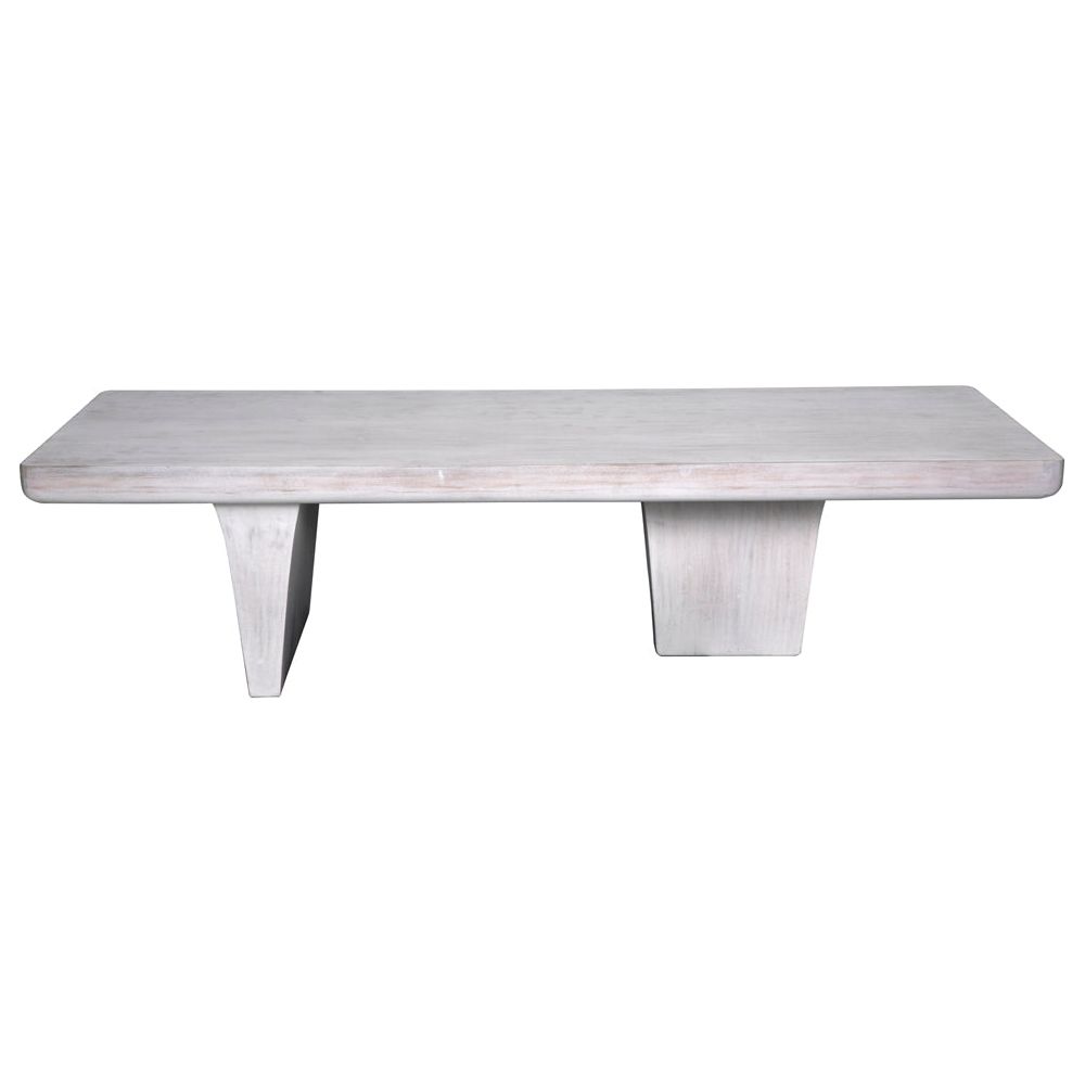Ward Coffee Table, White Wash by NOIR