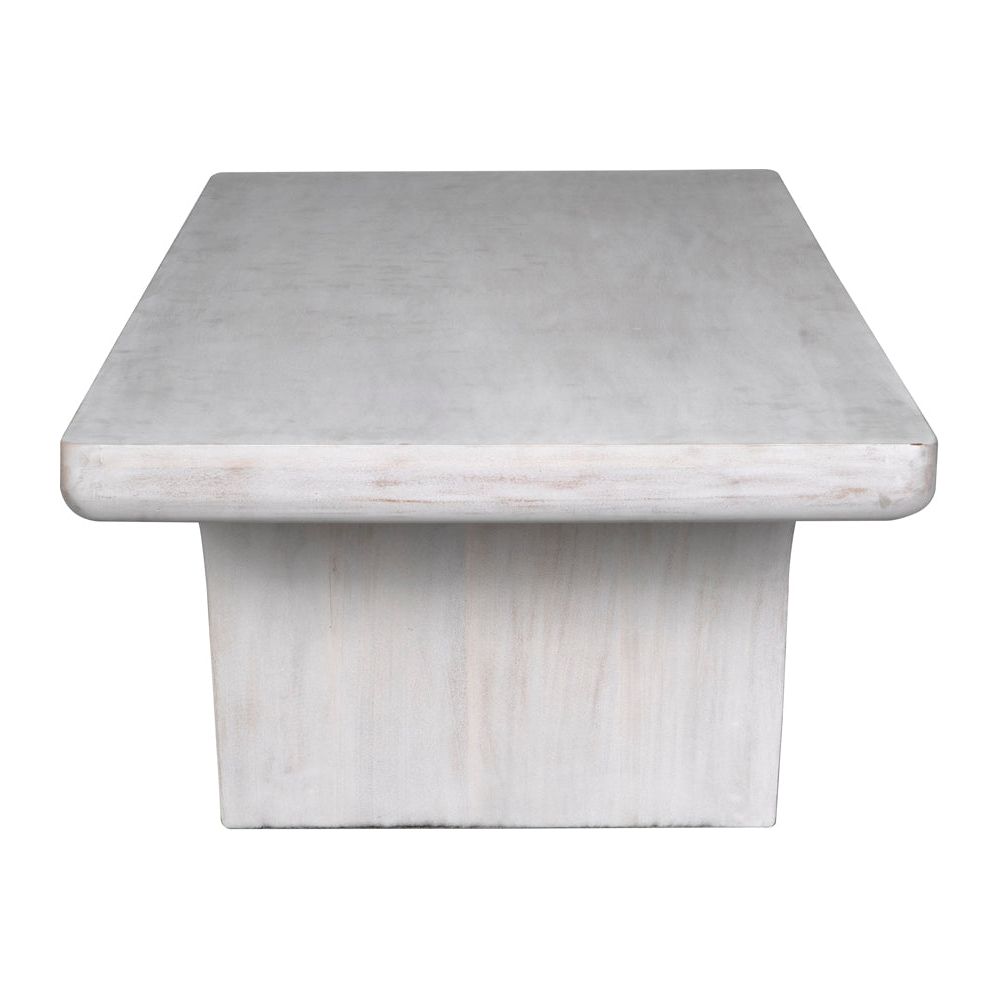 Ward Coffee Table, White Wash by NOIR