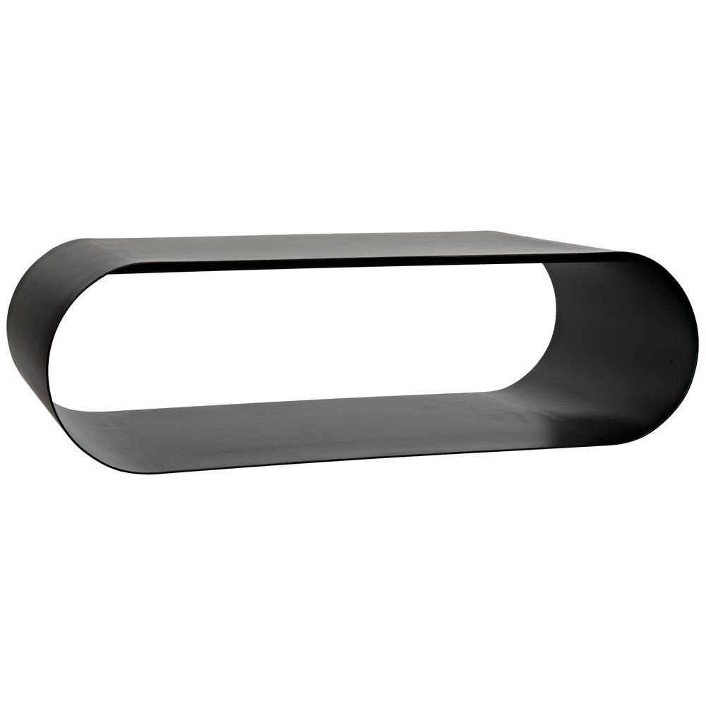 Hera Coffee Table, Black Iron by NOIR