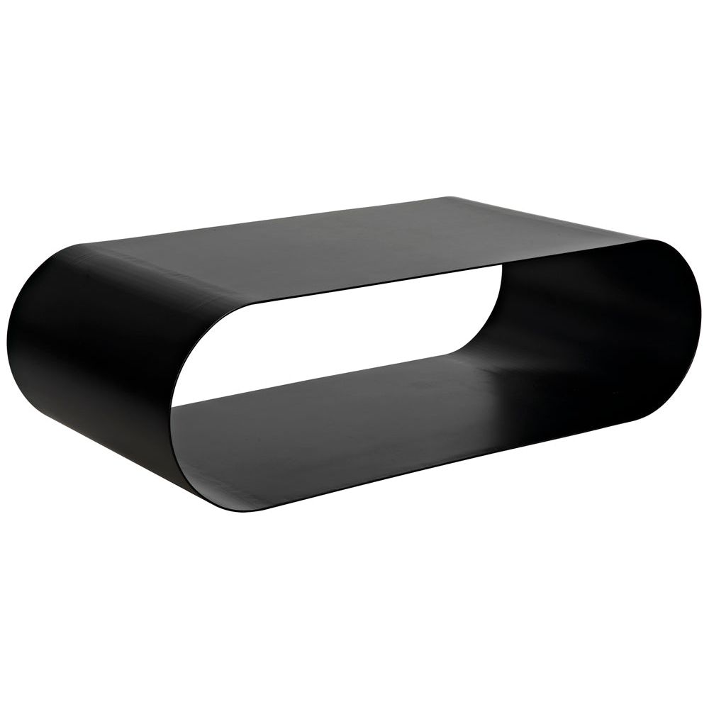 Hera Coffee Table, Black Iron by NOIR