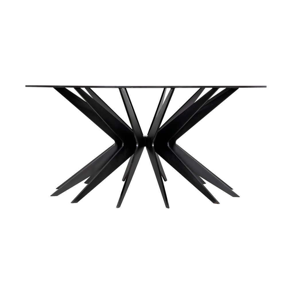 Spider Coffee Table, Black Metal by NOIR